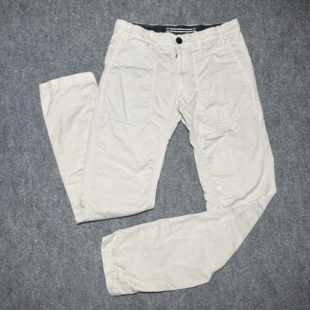 Stone Island Type SL Chino Pants Slim Tag W28 Lightweight Cotton Canvas 30x30